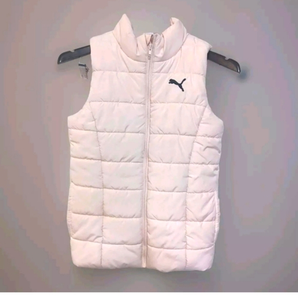 Puma Jackets & Blazers - Puma vest women's size 10 Medium puffer Pink M